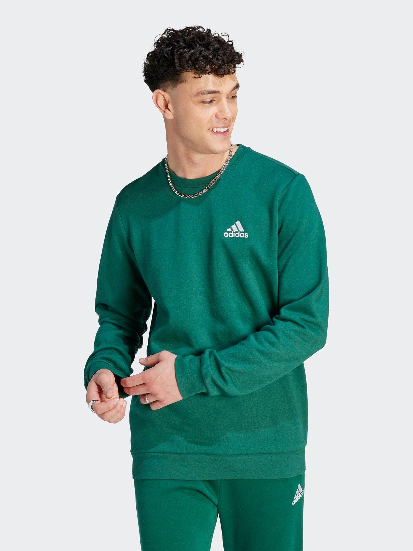 Mens adidas 2024 green sweatshirt