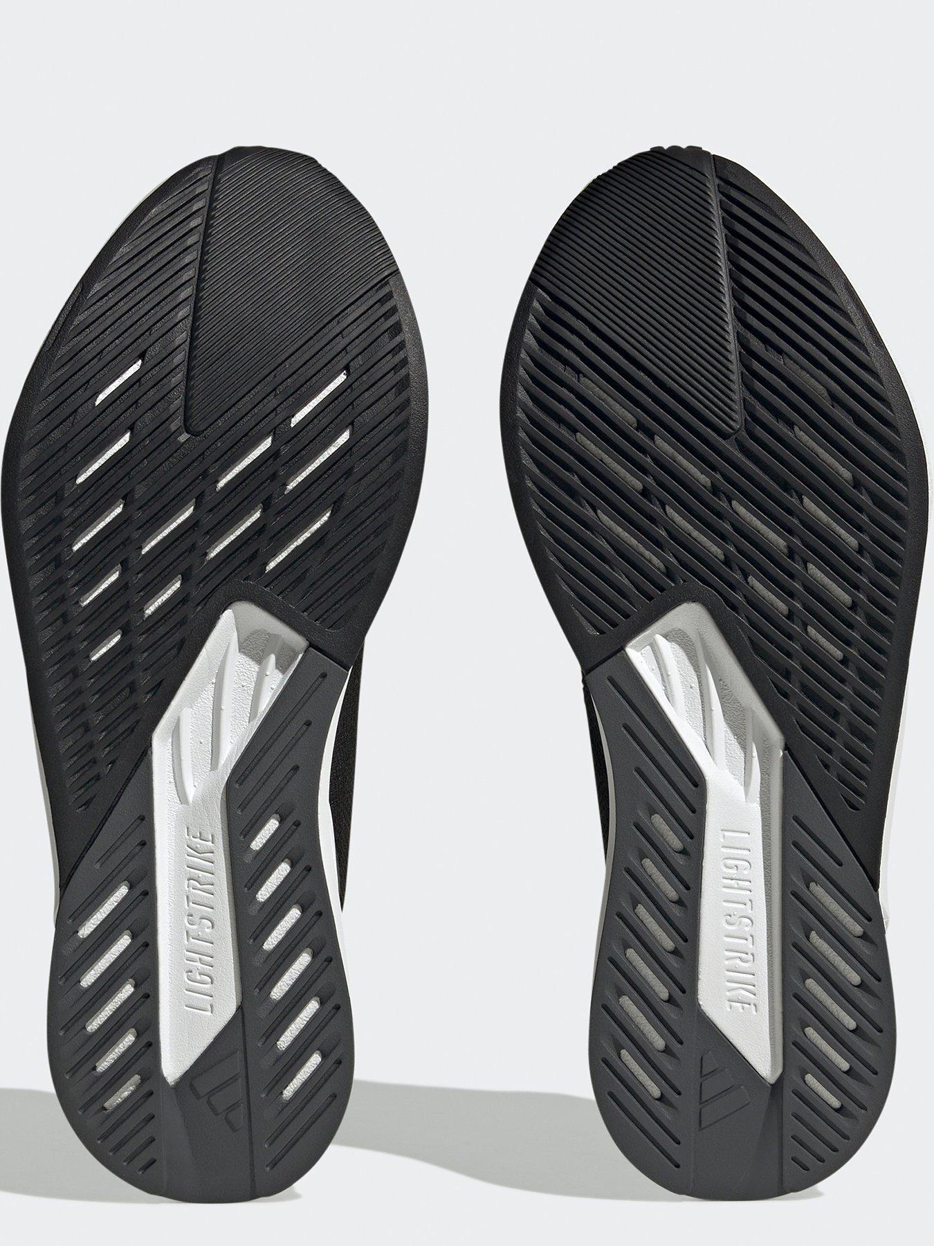 Image 5 of 6 of adidas Mens Running Duramo Speed Trainers - Black/White