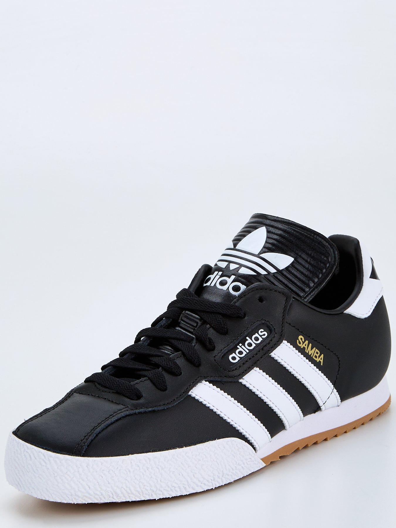 Adidas originals samba 2025 super black suede