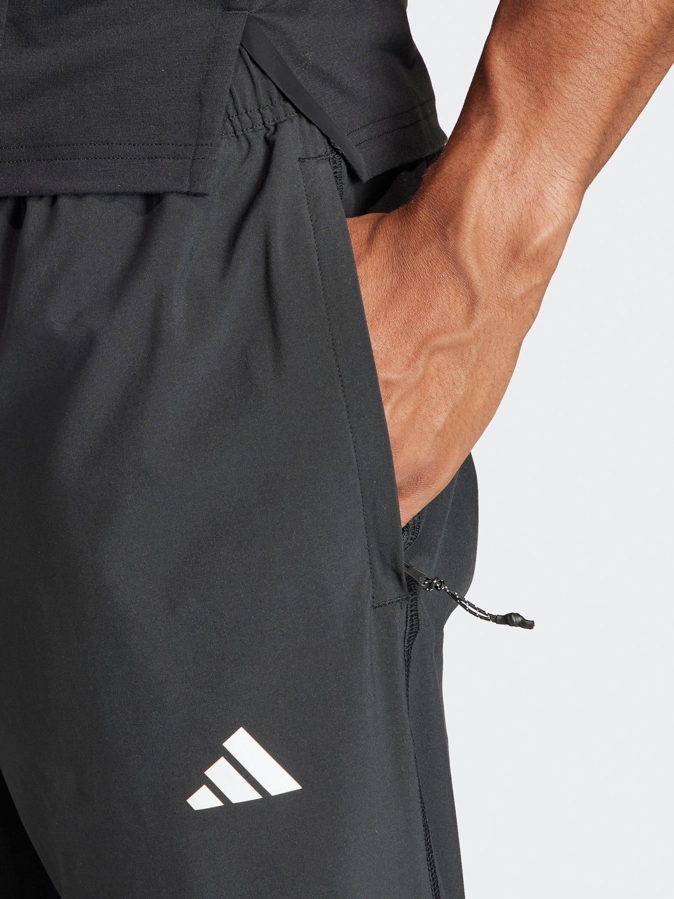 Image 4 of 5 of adidas Mens Train Essentials Woven Pants - Black