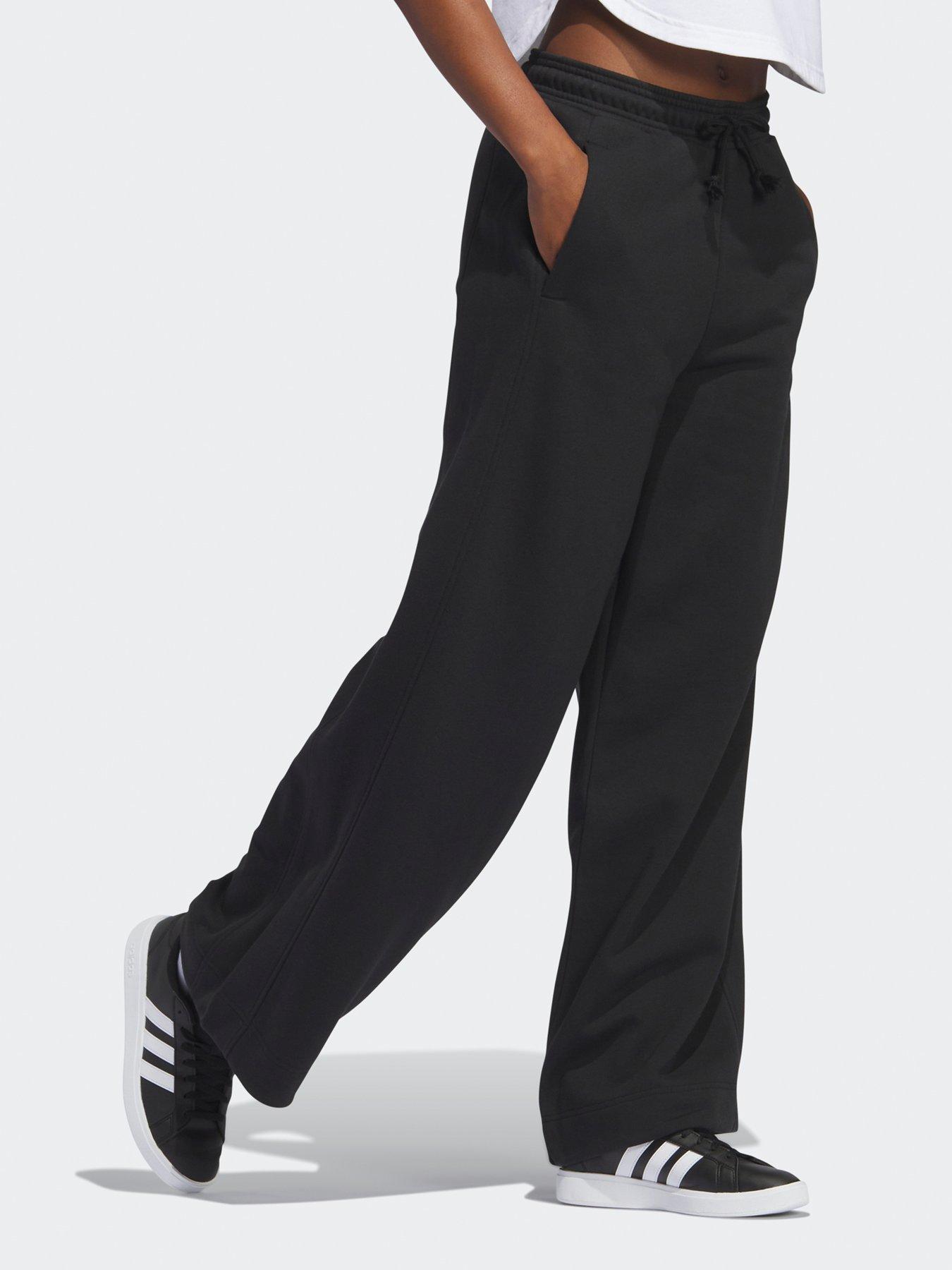 Buy adidas Originals Womens Always Original Laced Wide Leg Pants Black
