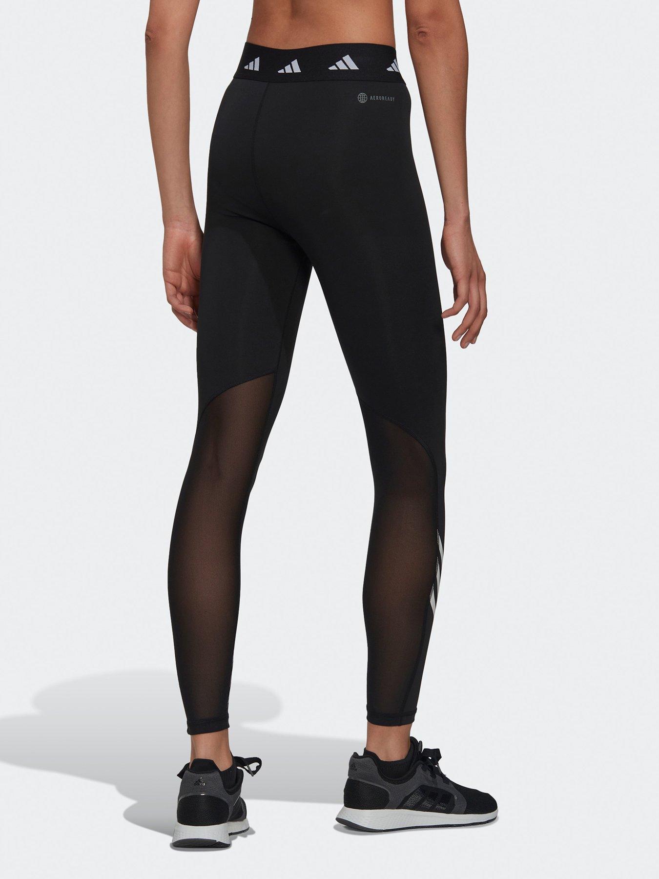 Adidas alphaskin leggings in black online