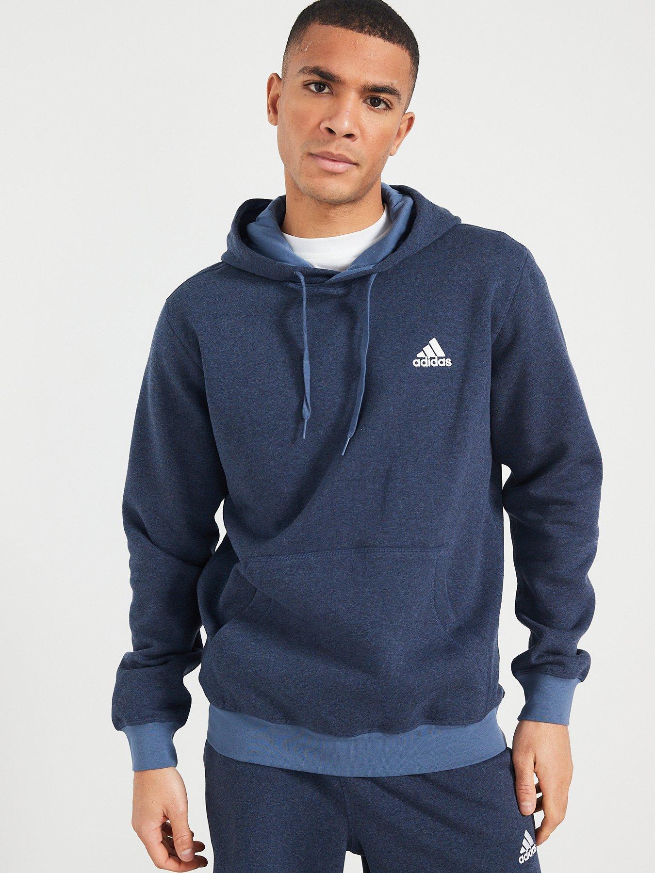 Adidas originals best sale navy blue hoodie