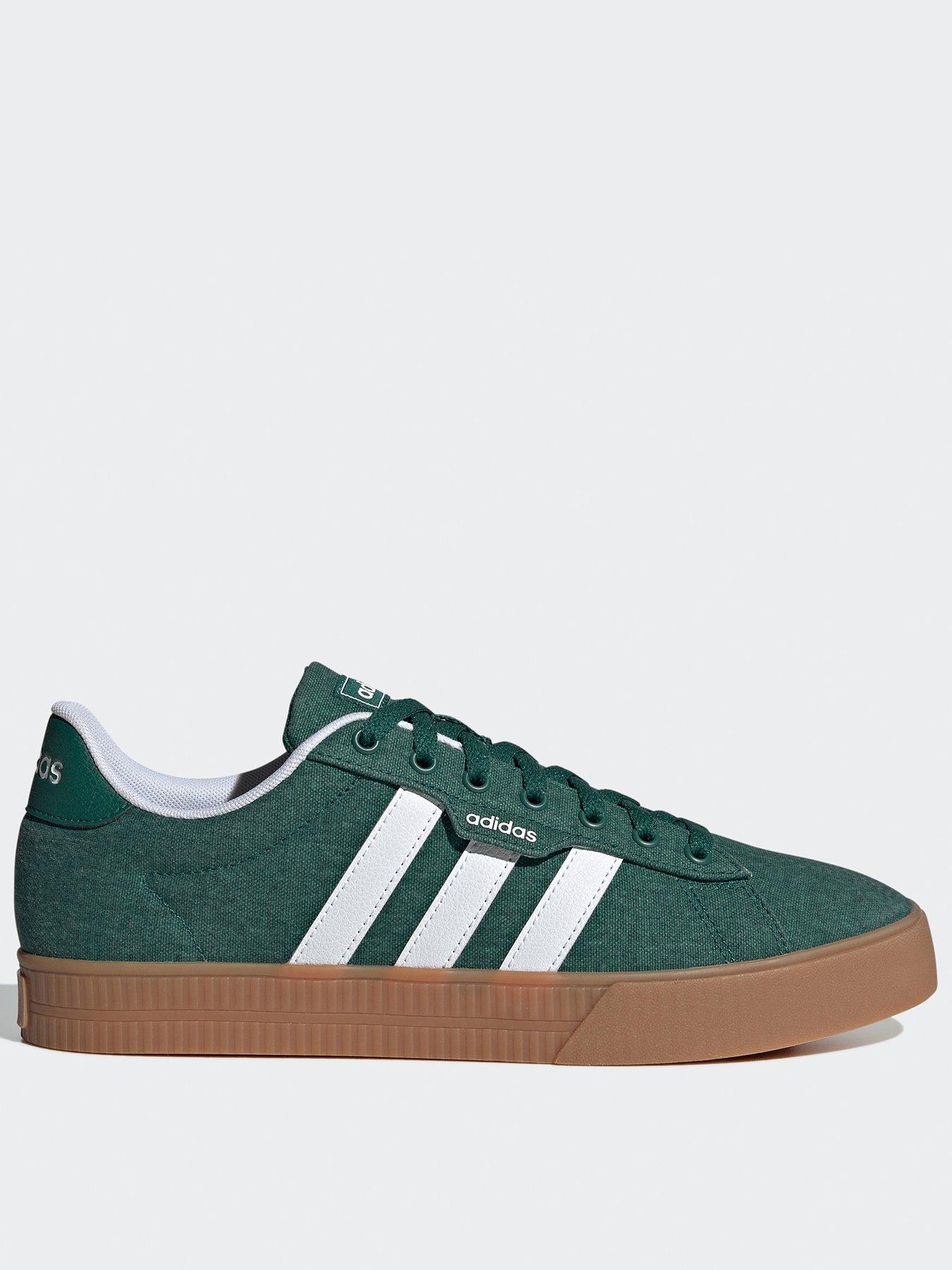 Mens adidas shop canvas trainers