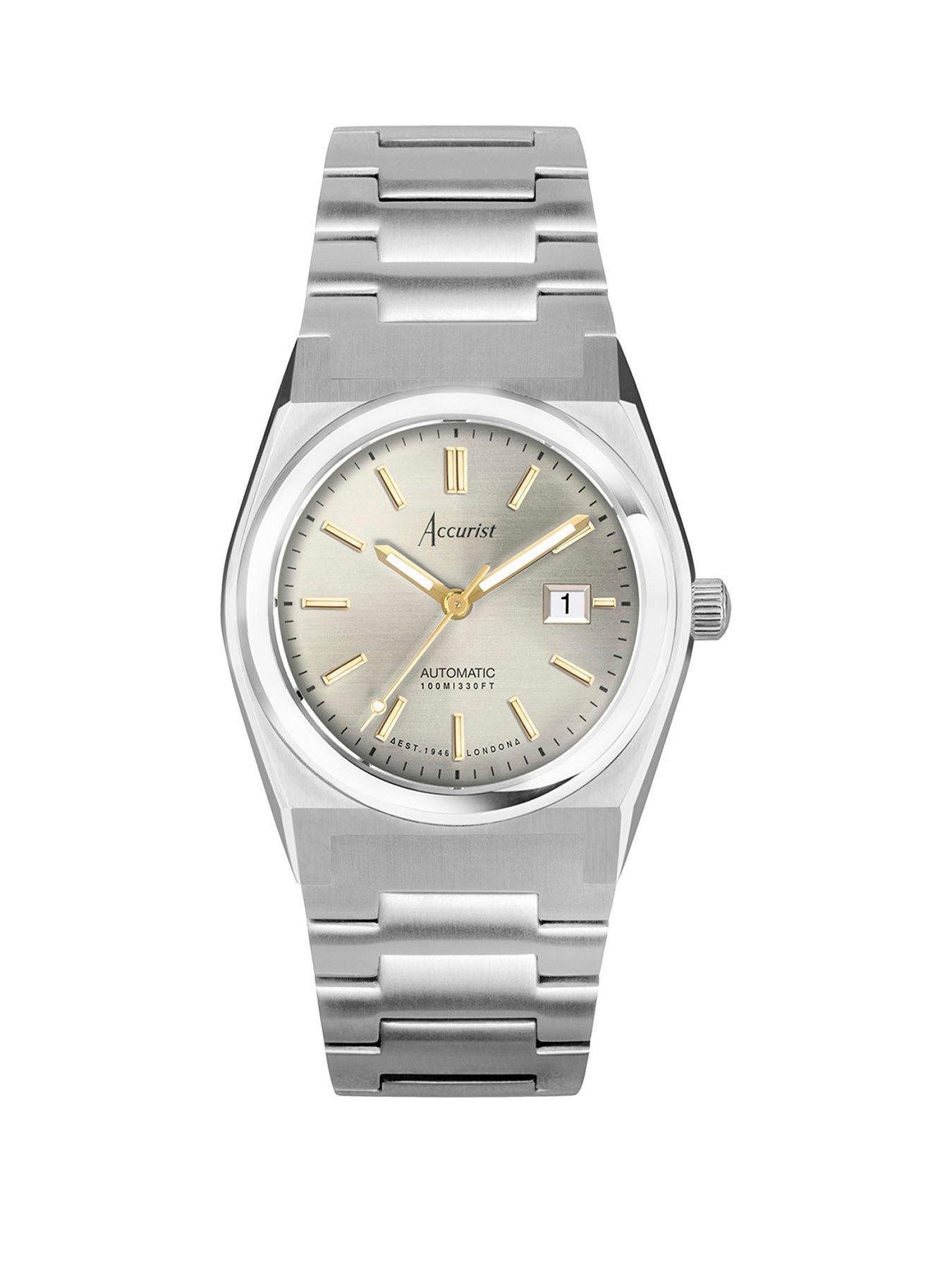 Accurist Ladies Origin Automatic Silver Stainless Steel Bracelet