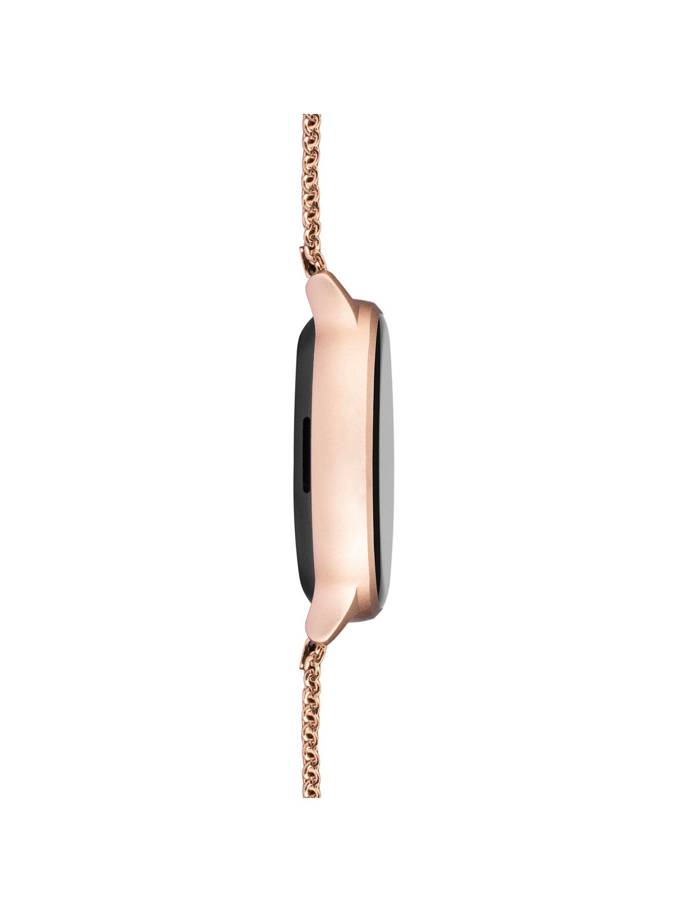 Image 5 of 7 of Sekonda Womens Connect Rose Gold Stainless Steel Mesh Bracelet Smartwatch