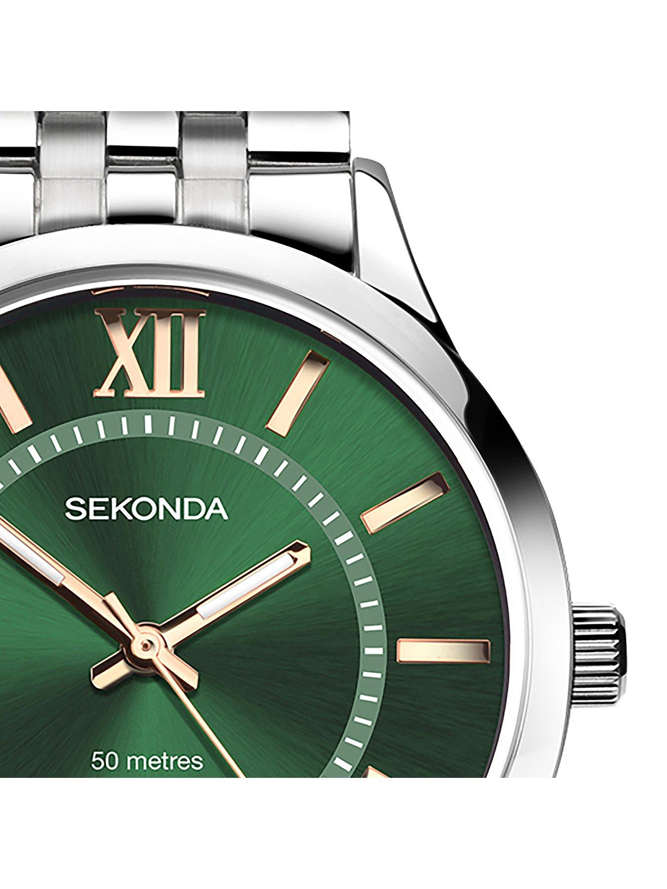 Image 3 of 6 of Sekonda Men's Classic Williams Silver Stainless Steel Bracelet Watch