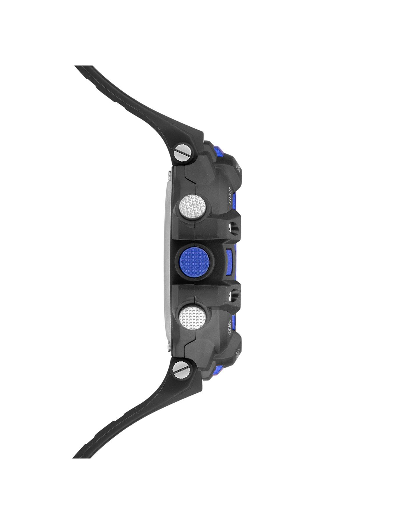 Image 5 of 6 of Sekonda Mens Sport Crossfell Black Plastic Strap with Black Dial Digital Watch