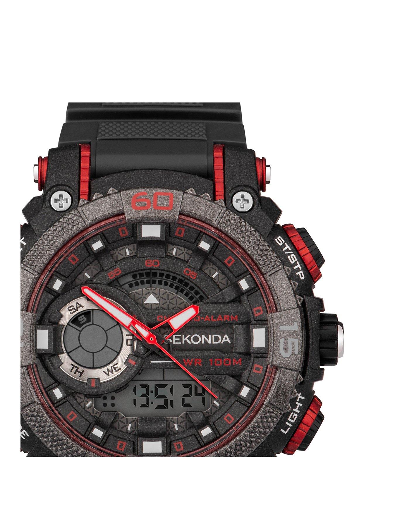 Sekonda gents analogue digital watch sale