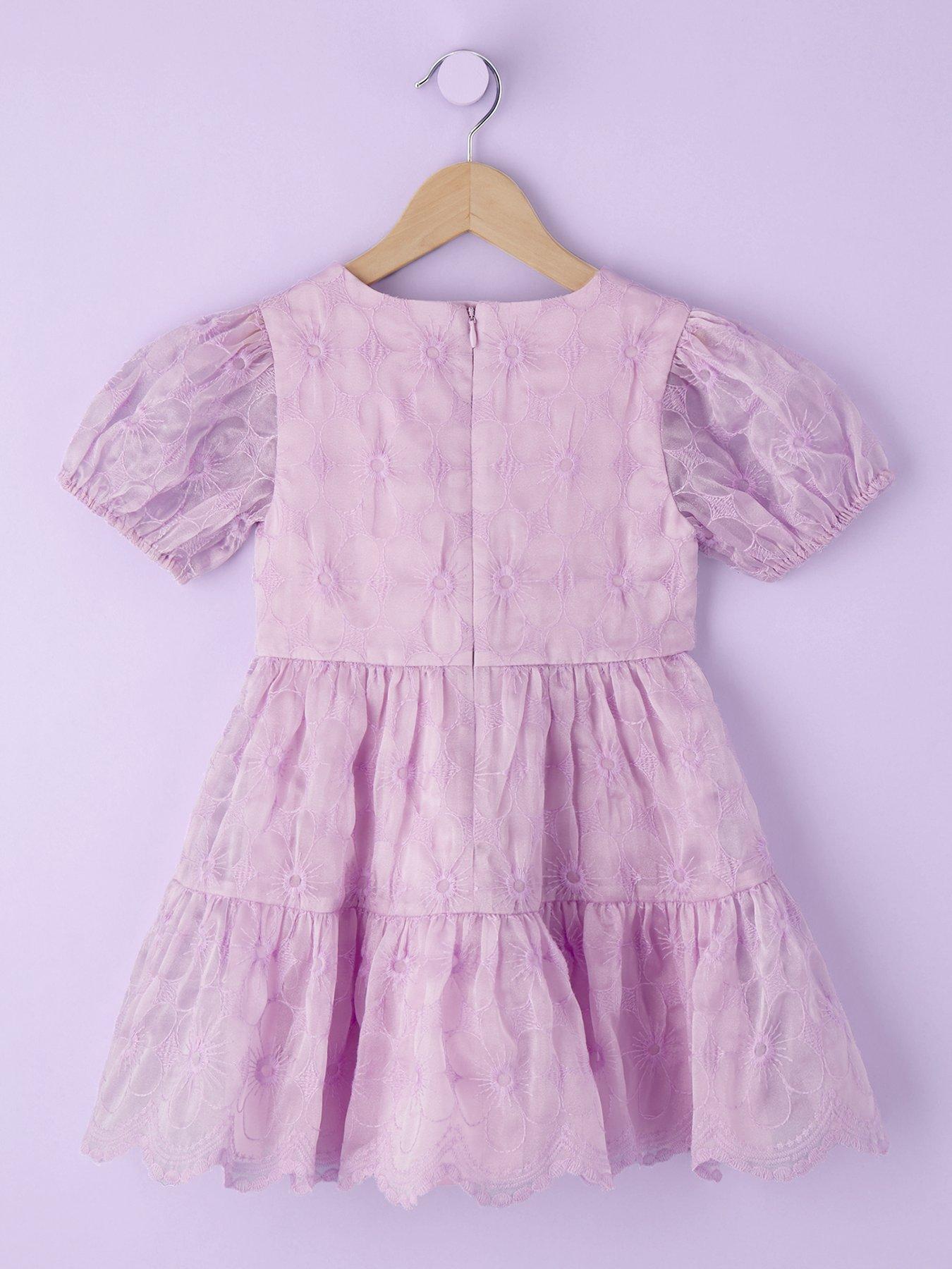 Image 2 of 4 of Eve and Milo Pink Organza Dress