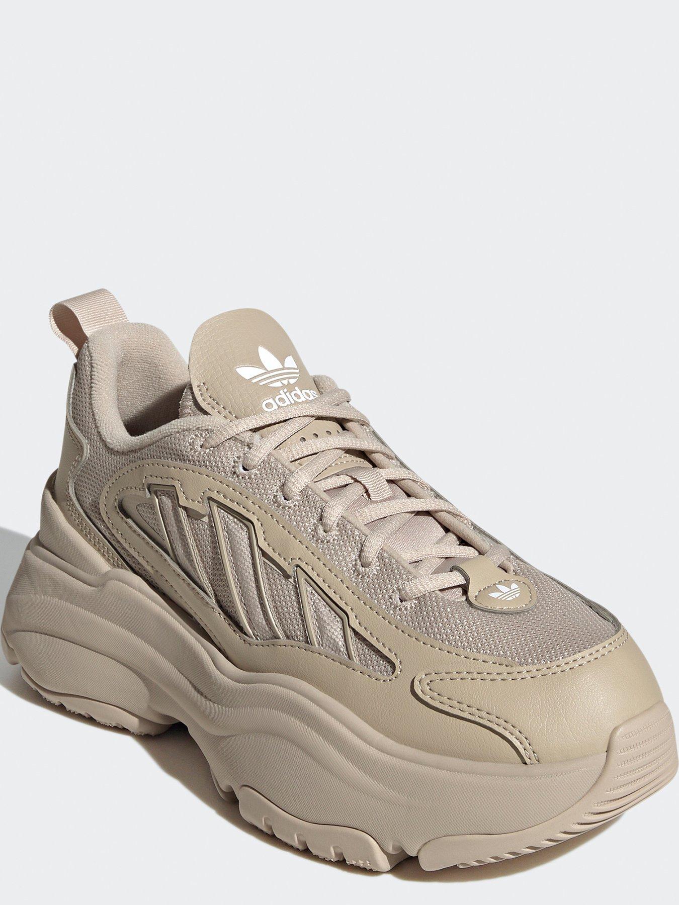 Adidas chunky trainers white deals
