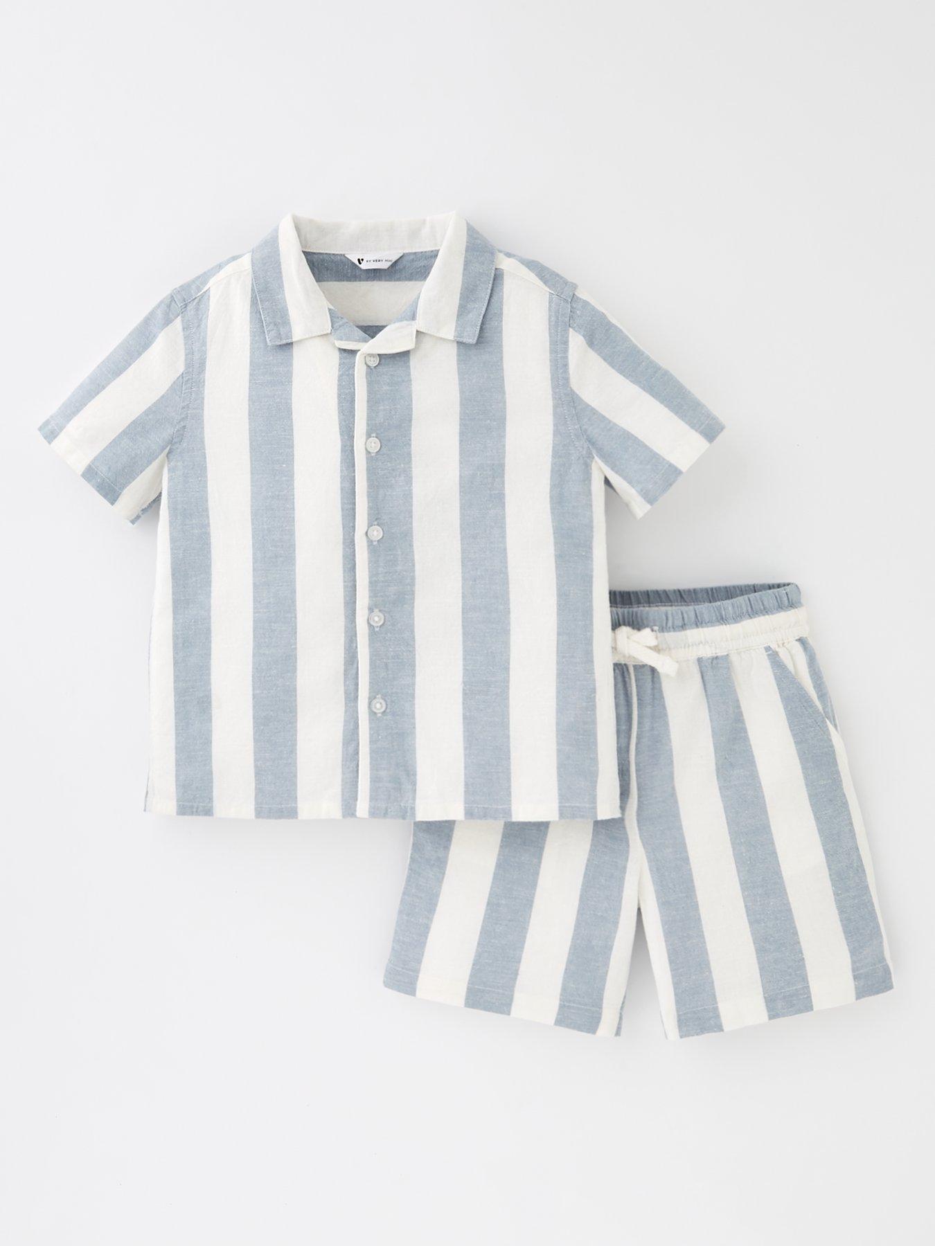 mini-v-by-very-boys-stripe-linen-co-ord-set-multi