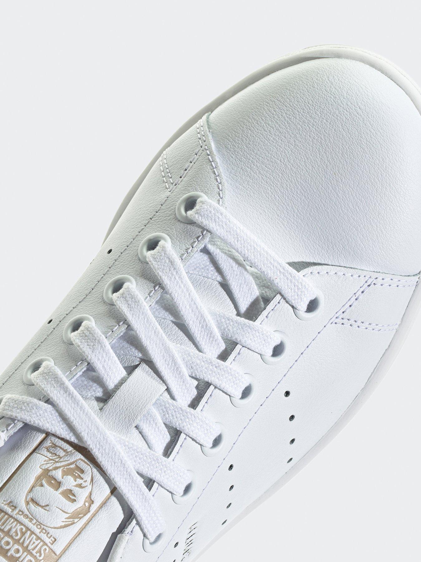 adidas Originals Womens Stan Smith Trainers - White/Beige | Very.co.uk