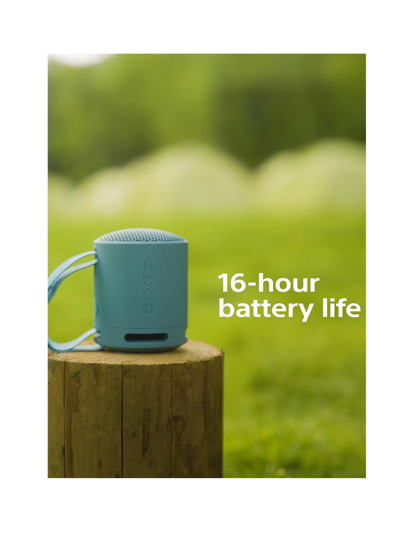 Image 3 of 7 of Sony SRS-XB100 Wireless Bluetooth Portable Speaker - Durable IP67 Waterproof &amp; Dustproof, 16-Hour Battery - Black