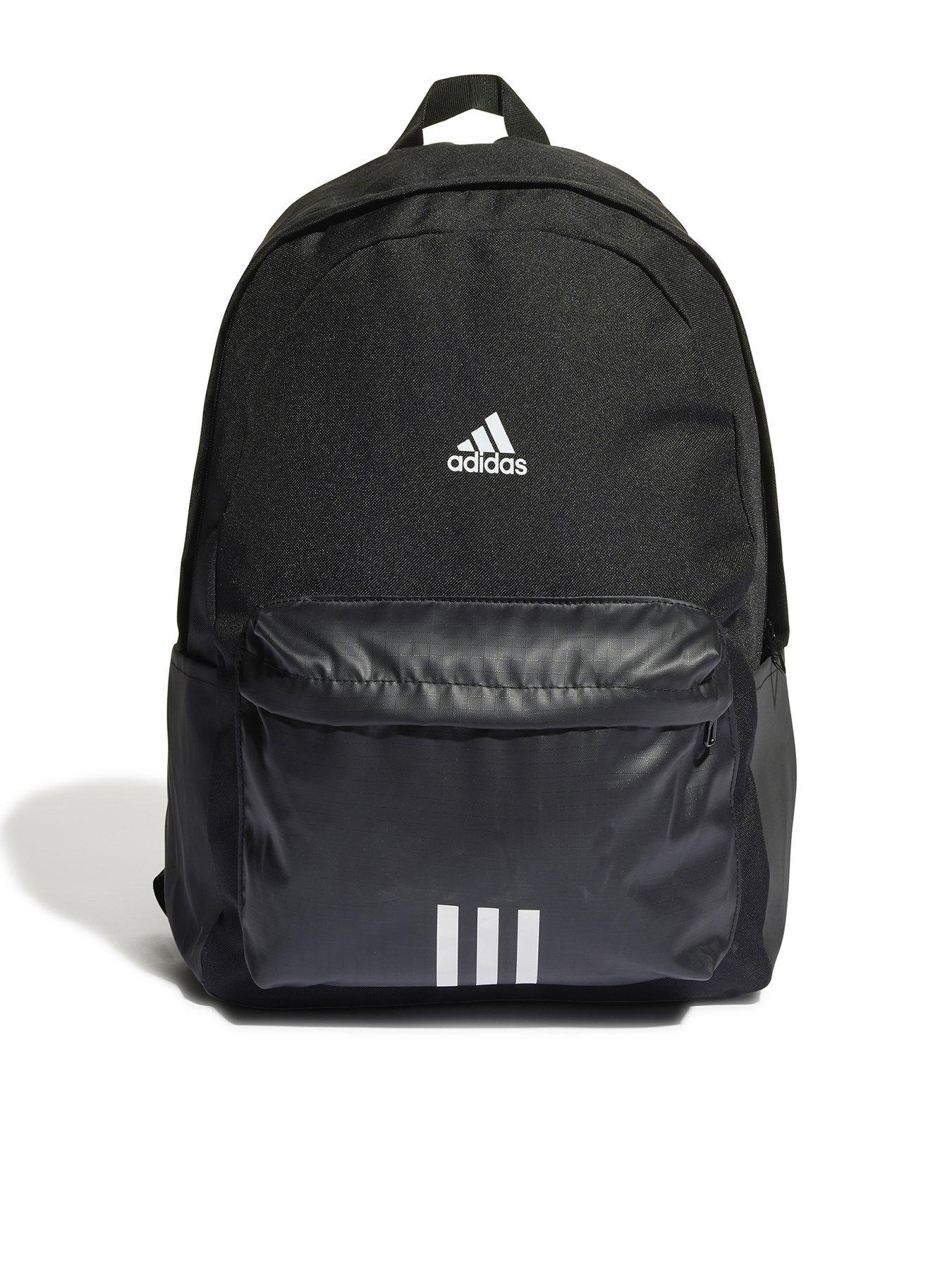 Black and deals white adidas bag