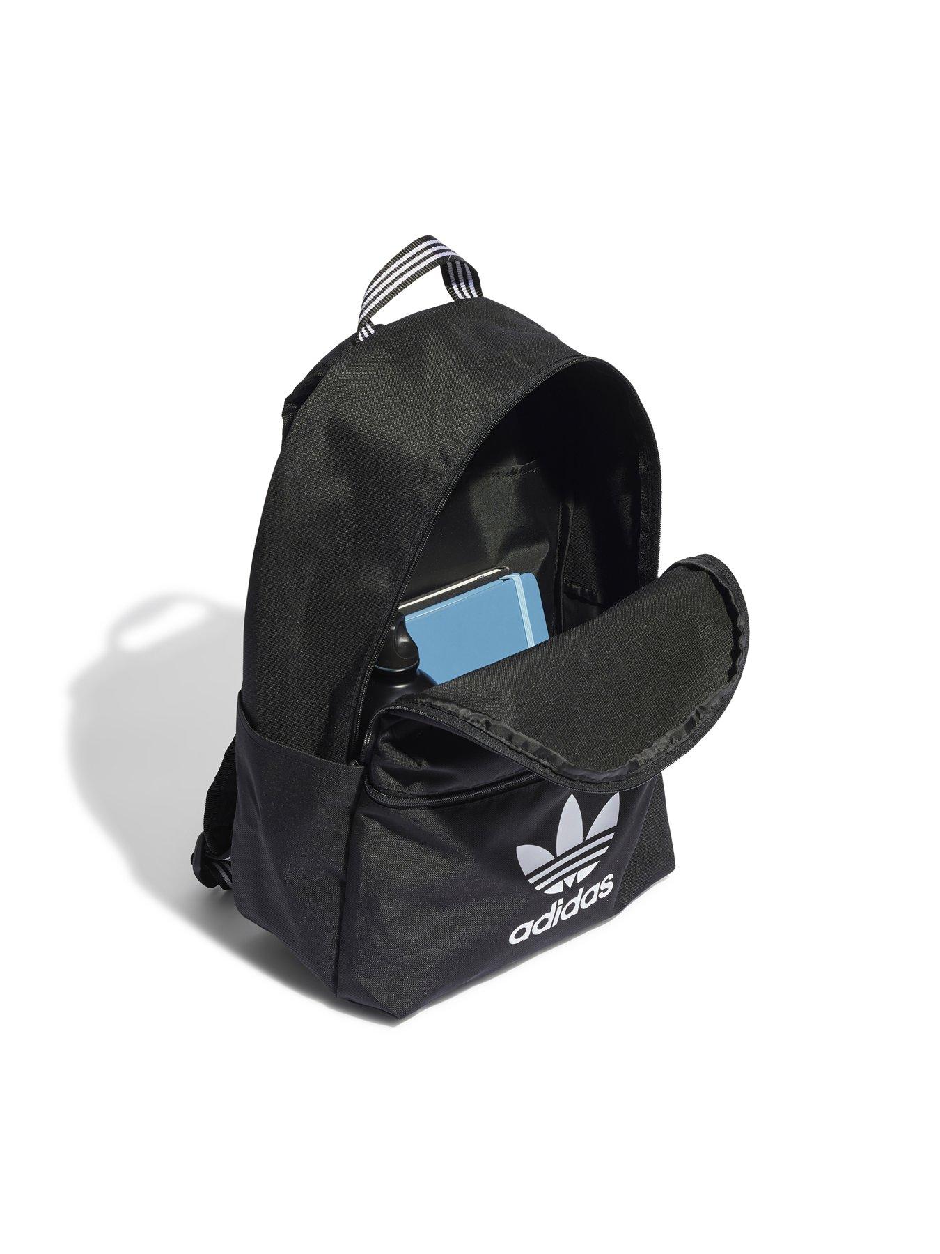 adidas Originals Adicolor Backpack Black White Very