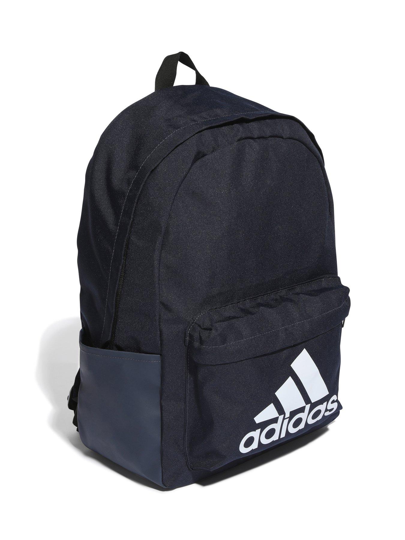 Classic Badge Of Sport Backpack Black White