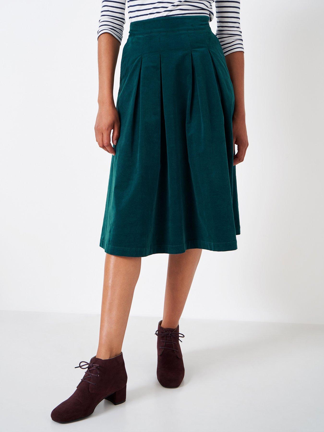 Crew cord outlet skirt