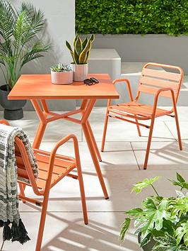 Product photograph of Very Home Devon Bistro Dining Set from very.co.uk