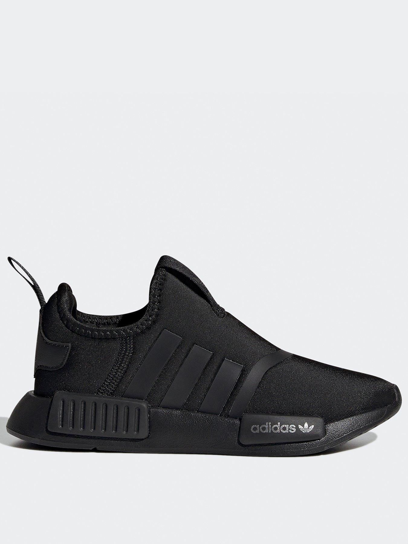 Adidas nmd black and hot sale black