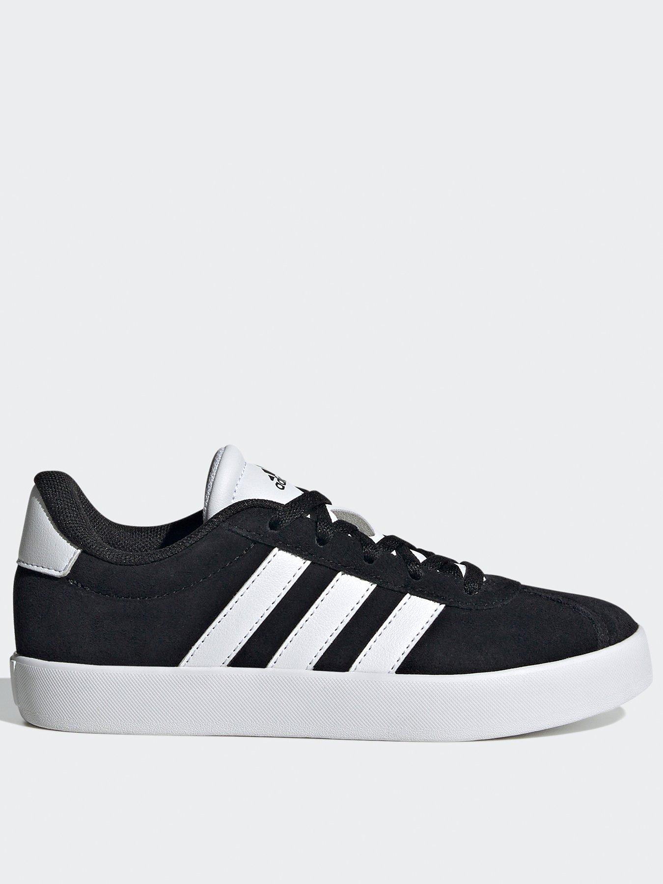 undefined Unisex Kids Vl Court 3.0 Trainers - Black/White