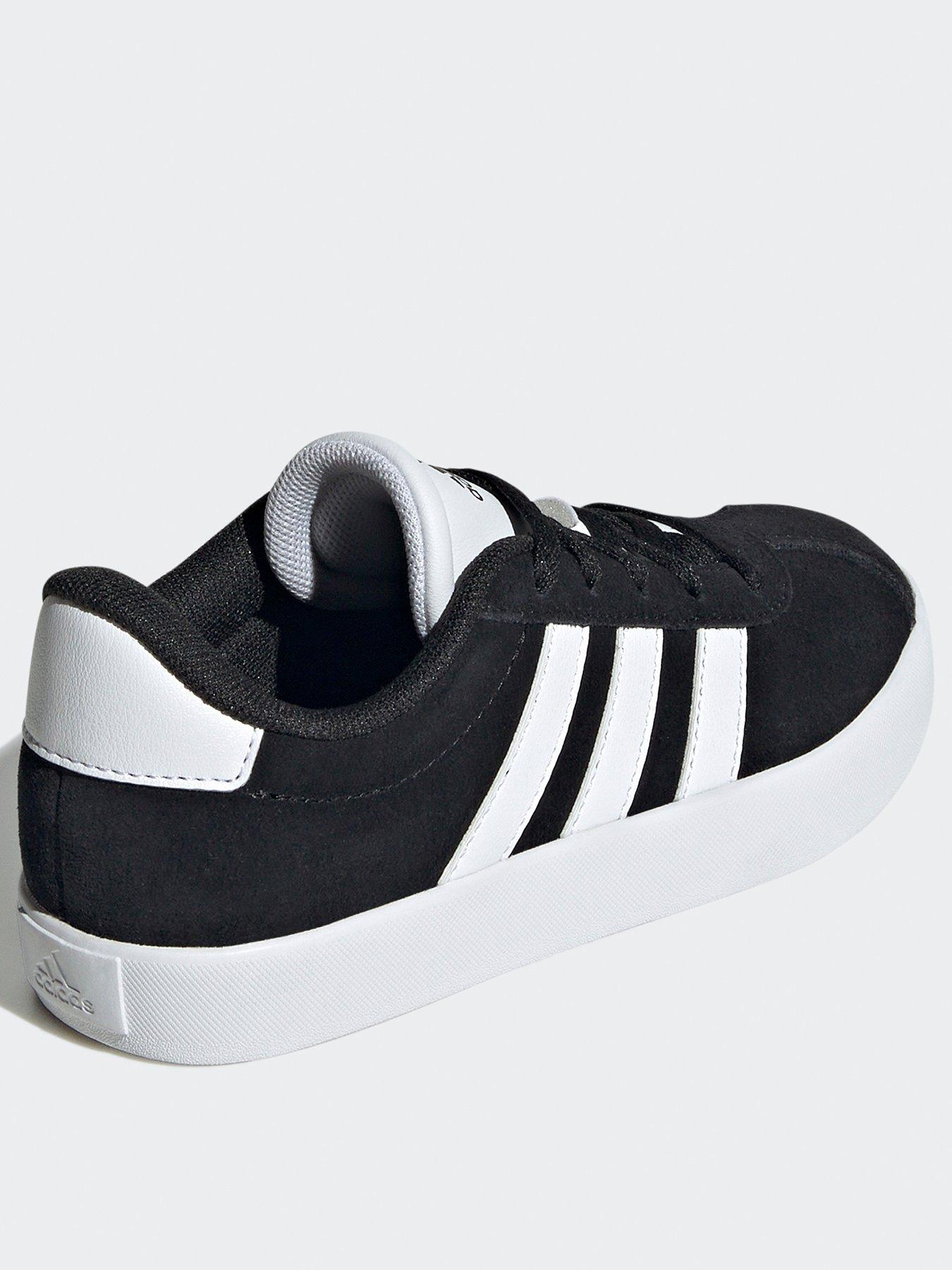 Image 3 of 6 of adidas Sportswear Unisex Kids Vl Court 3.0 Trainers - Black/White