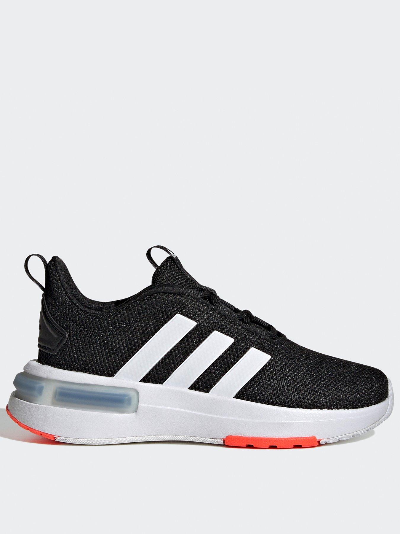 adidas Sportswear Unisex Kids Racer Tr23 Trainers - Black, Black, Size 11 Younger