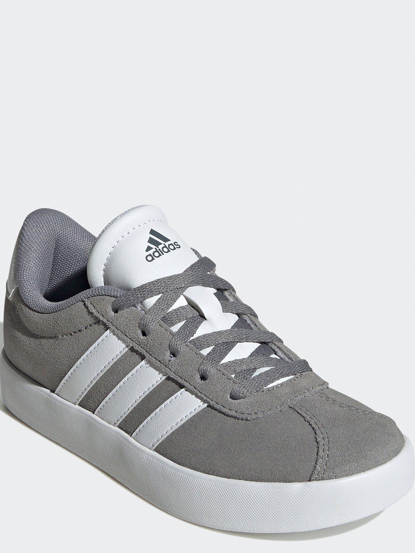 adidas Sportswear Unisex Kids Vl Court 3.0 Trainers - Grey | very.co.uk