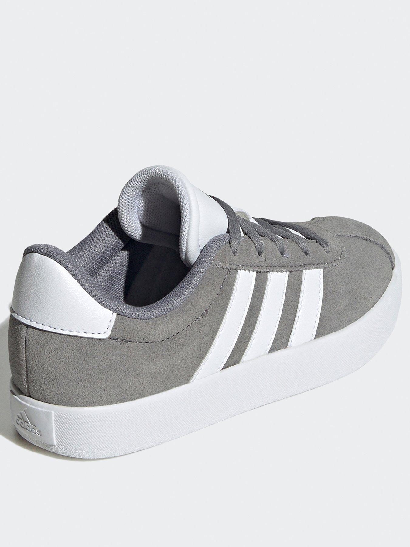 adidas Sportswear Unisex Kids Vl Court 3.0 Trainers - Grey | Very.co.uk