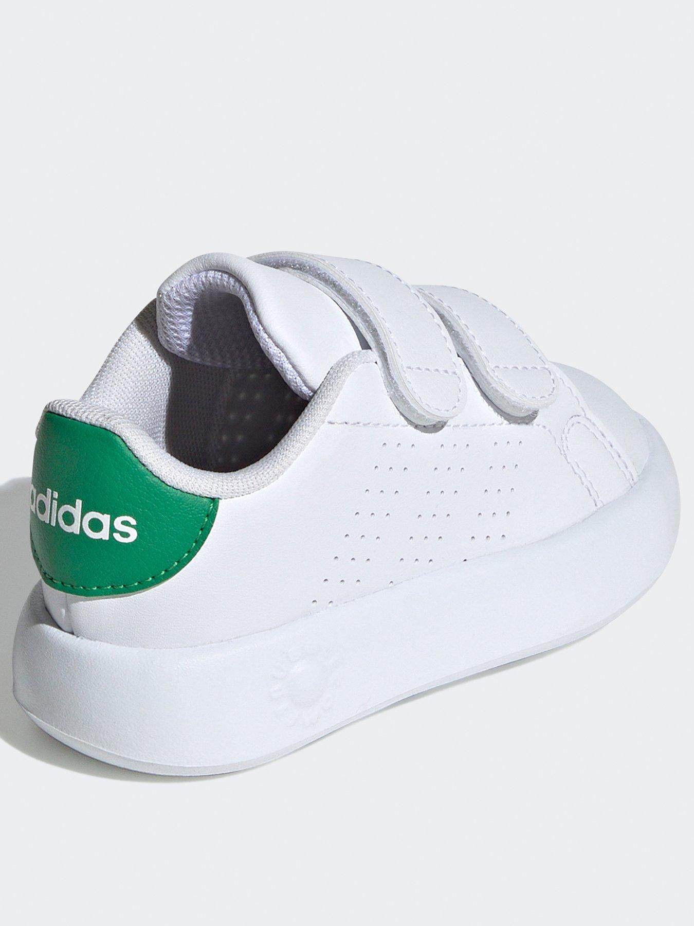 adidas Sportswear Unisex Infant Advantage Trainers White Very