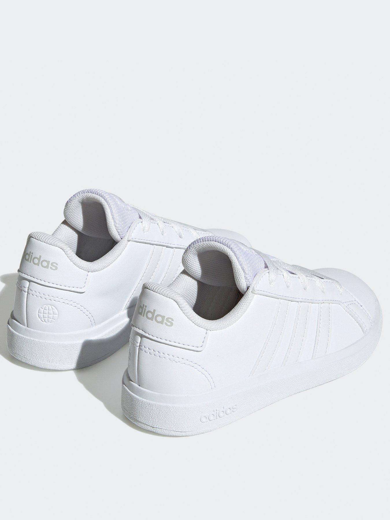 Image 3 of 6 of adidas Sportswear Unisex Kids Grand Court 2.0 Trainers - White