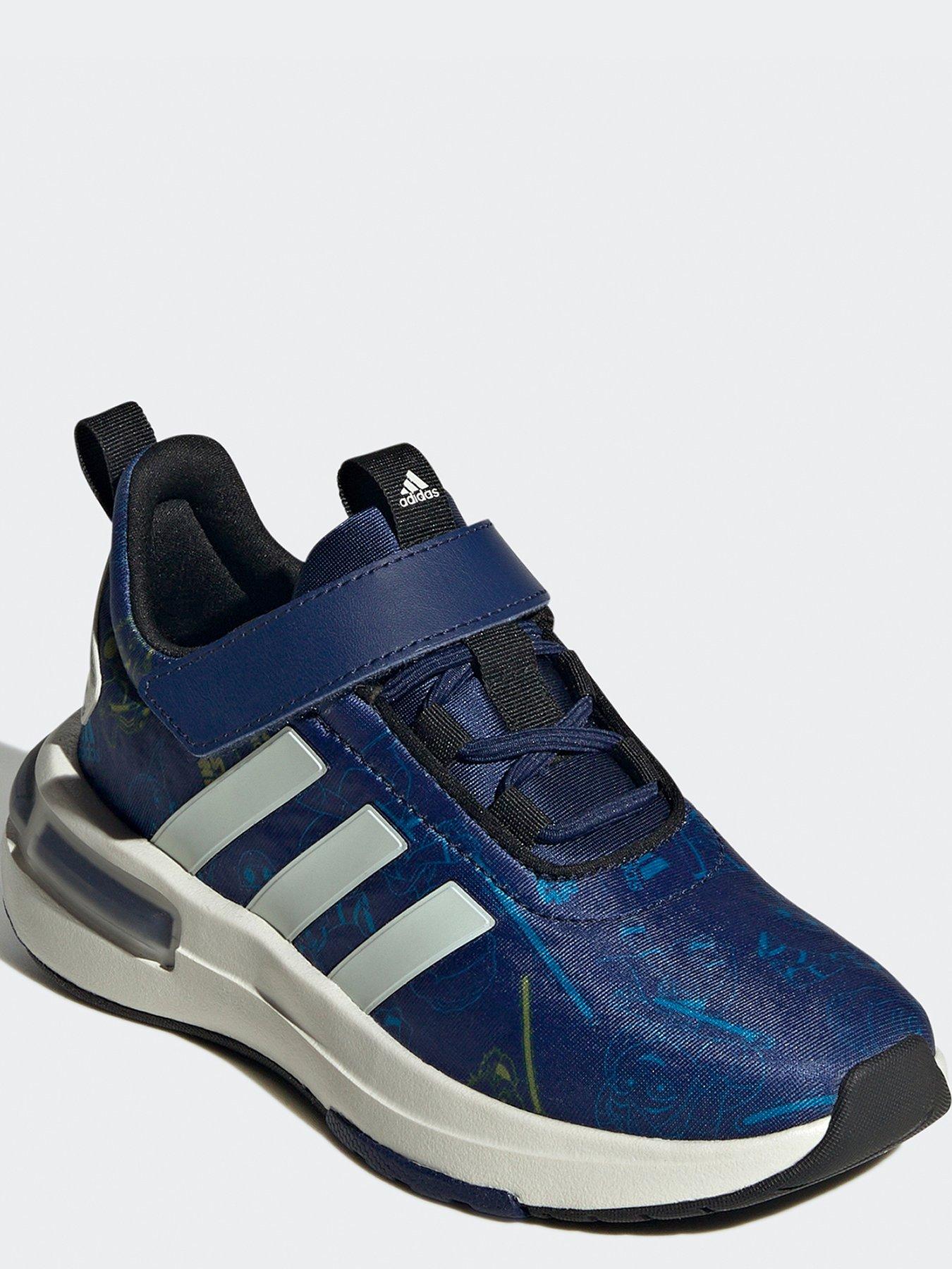 Adidas dark sale blue trainers