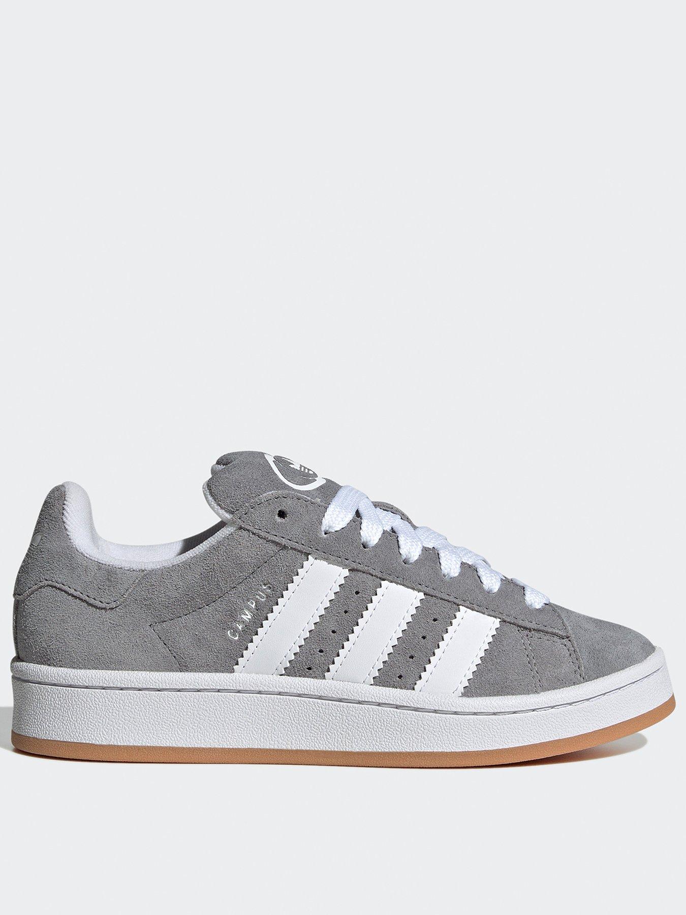 adidas Originals Unisex Junior Campus 00s Trainers Grey White Very