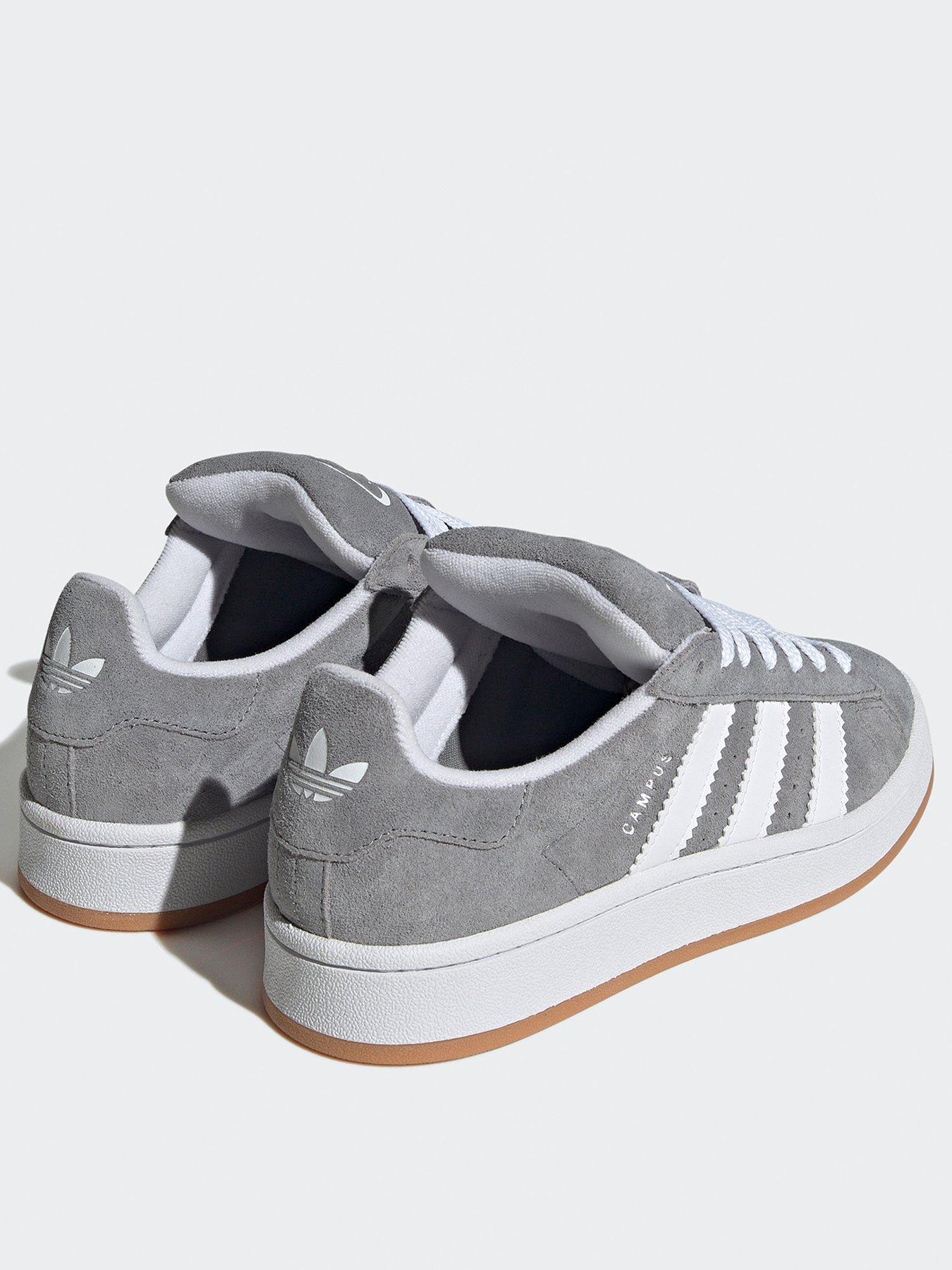 Grey adidas hot sale trainers junior