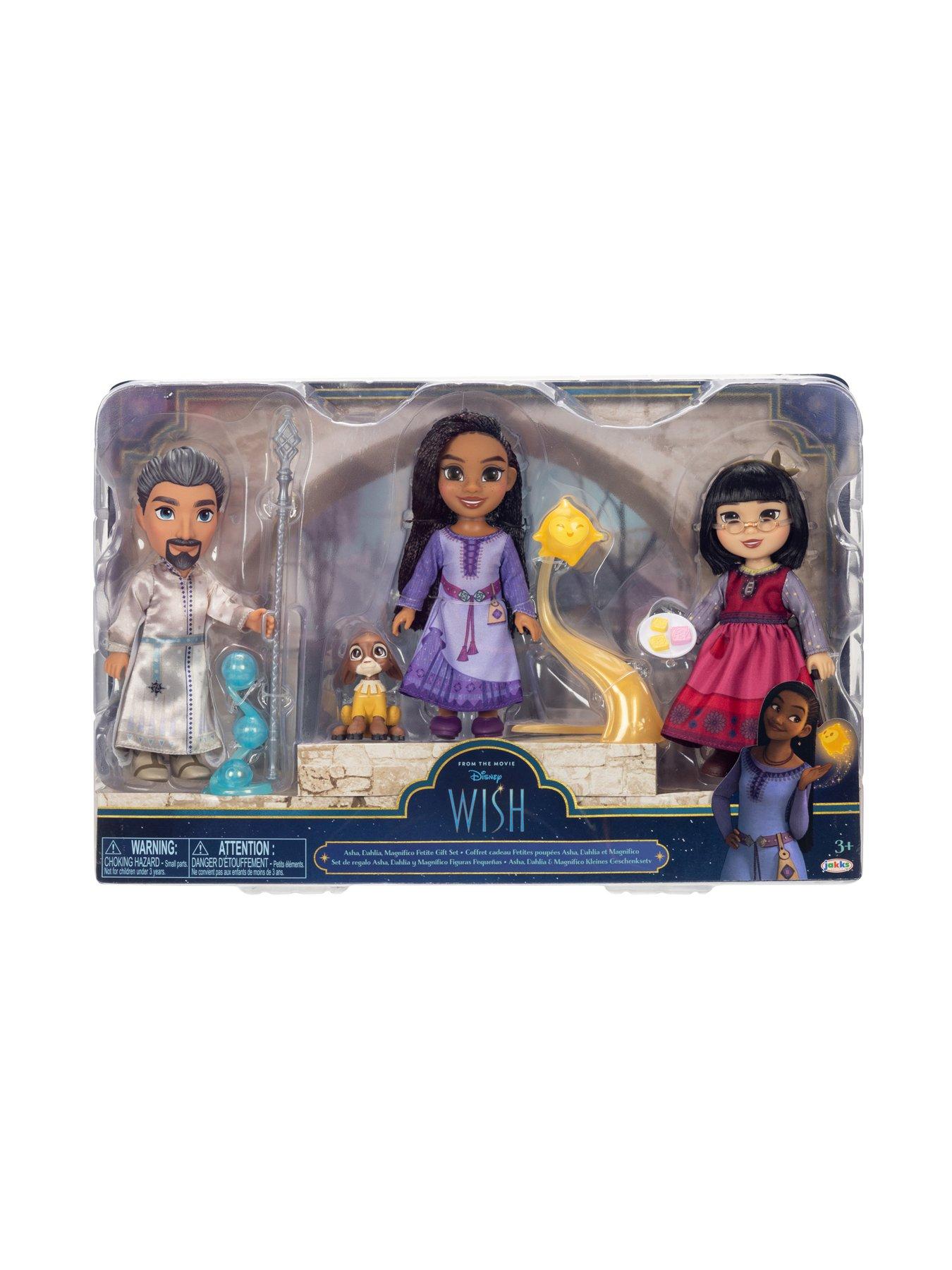 Disney WISH Petite Gift Set Including Asha Dahlia and Magnifico Very