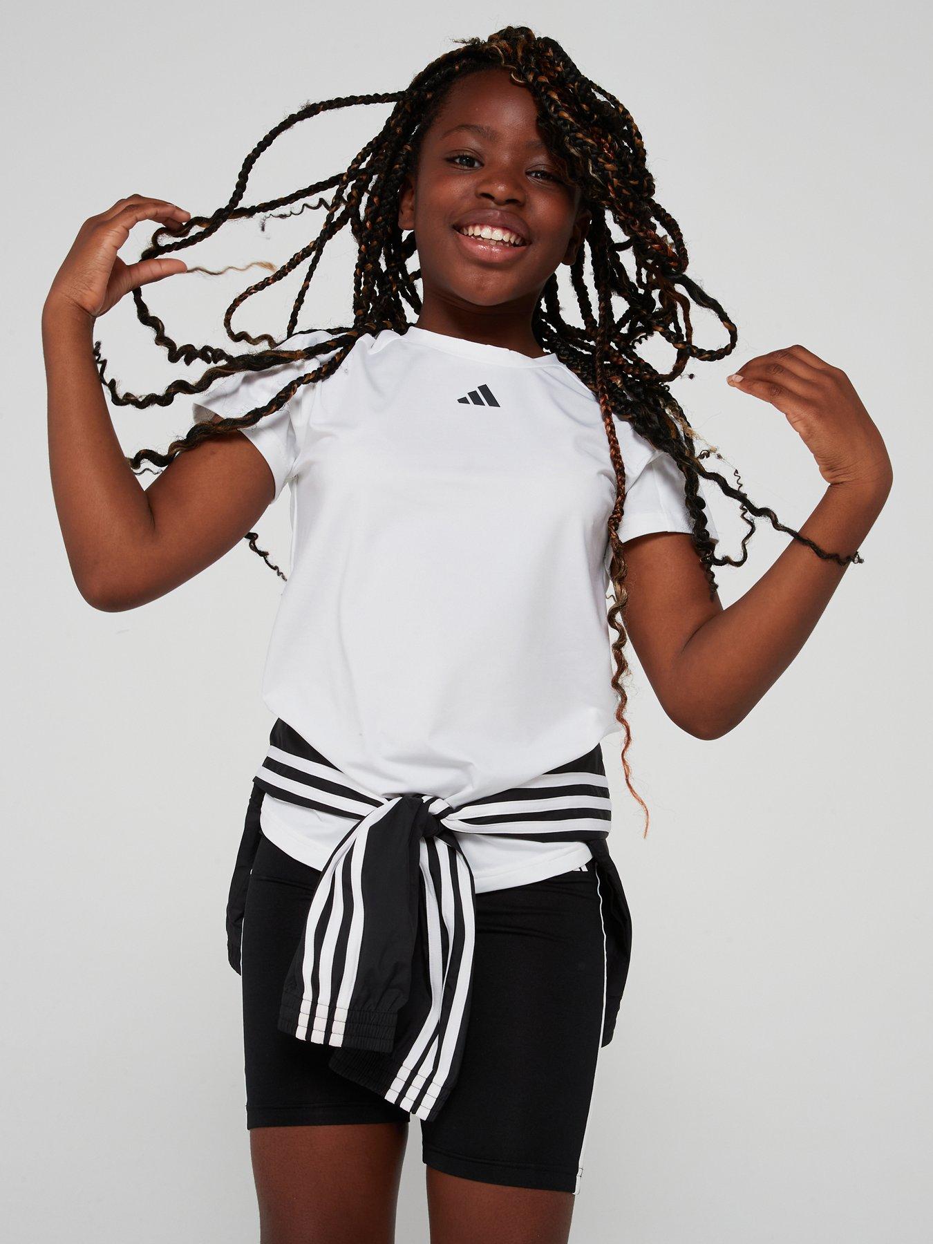 Girls adidas short set online