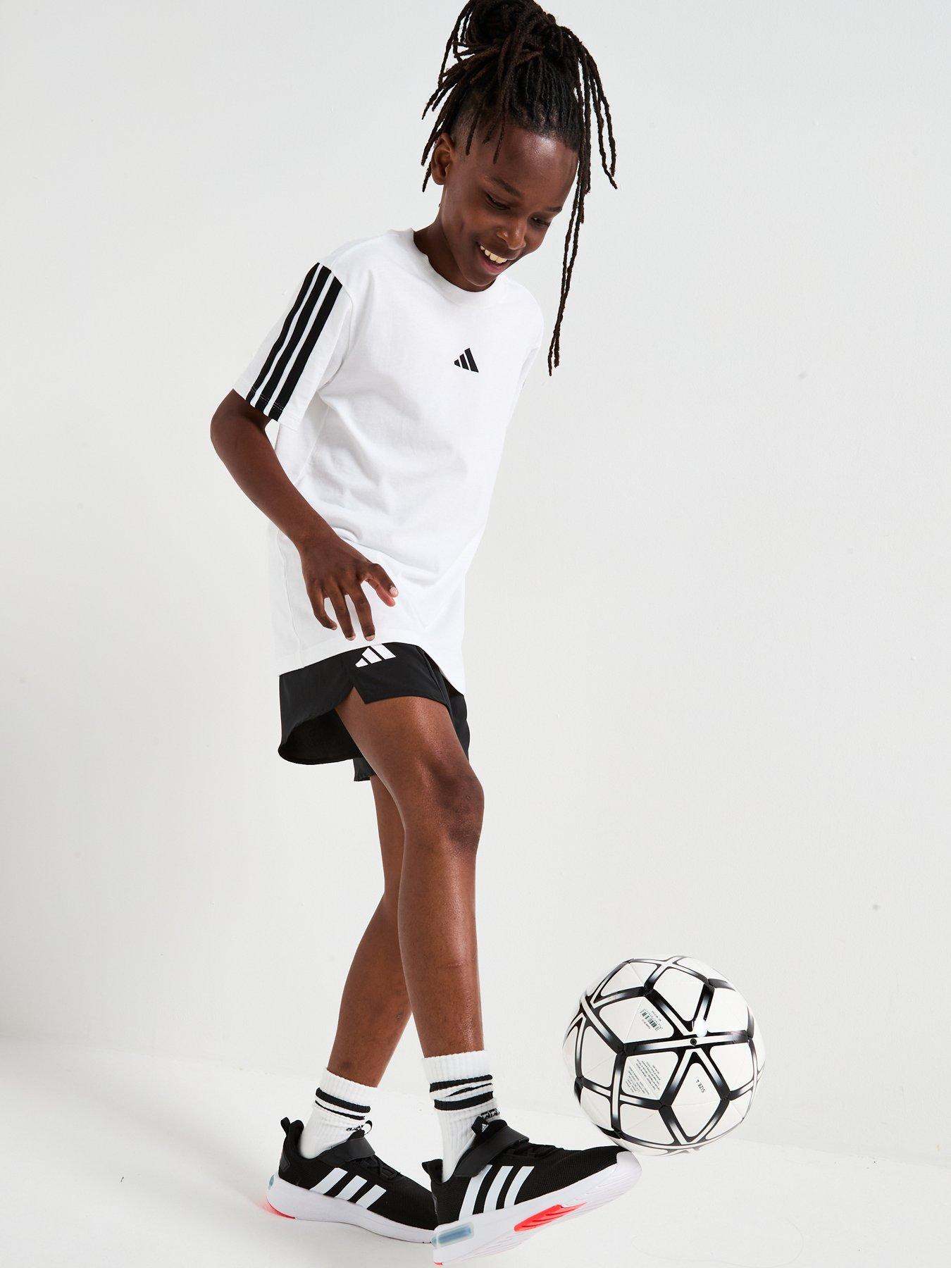 Image 3 of 6 of adidas Junior Boys Training Team Shorts - Black/White