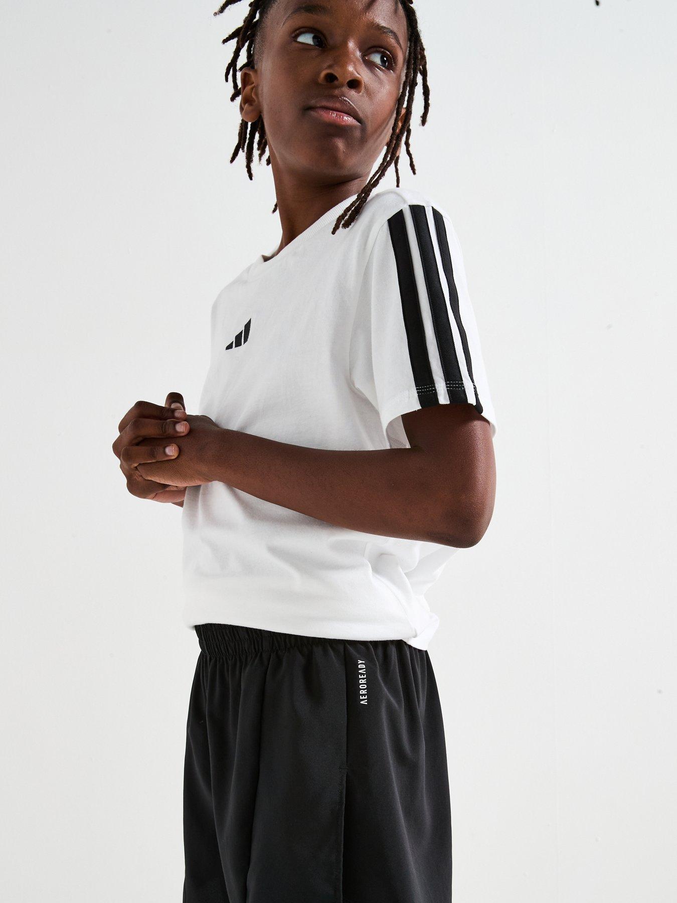 Image 5 of 6 of adidas Junior Boys Training Team Shorts - Black/White