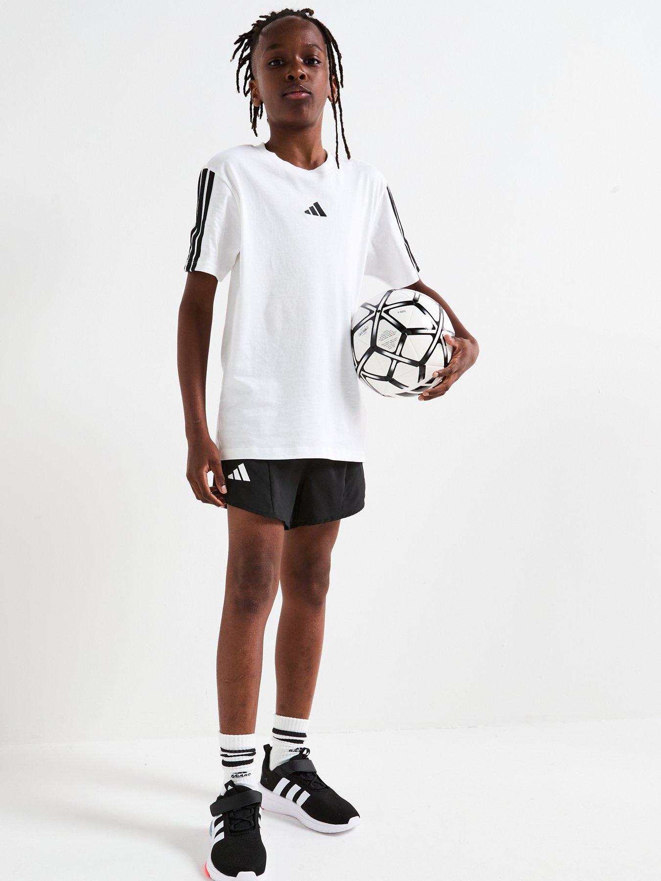 Image 6 of 6 of adidas Junior Boys Training Team Shorts - Black/White