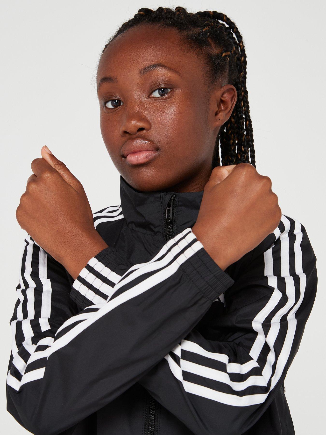 Image 5 of 5 of adidas Junior Girls Train Essentials 3 Stripe J - Black