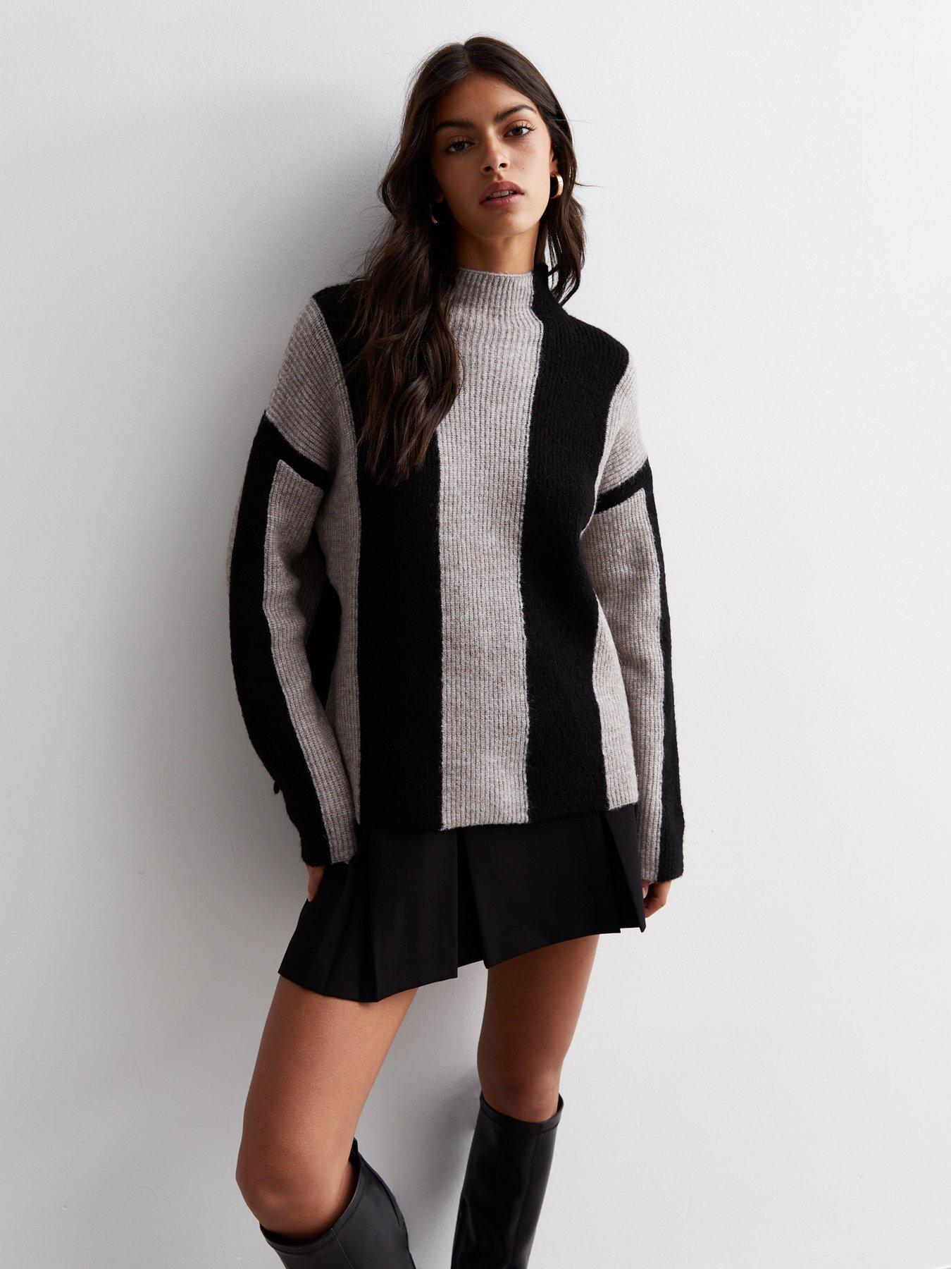 Striped jumper hotsell new look