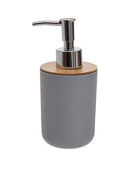 Product photograph of Premier Housewares Canyon Grey 300ml Lotion Dispenser from very.co.uk
