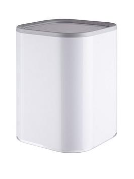 Product photograph of Premier Housewares Ando White Acrylic Waste Bin from very.co.uk