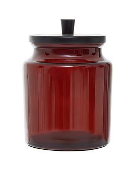 Product photograph of Premier Housewares Allegra Kiara 300ml Glass Canister from very.co.uk