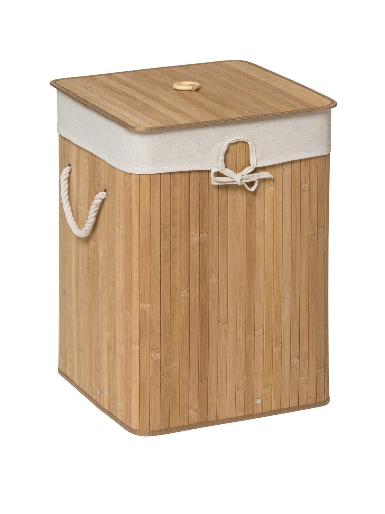 undefined Kankyo Natural Square Laundry Hamper