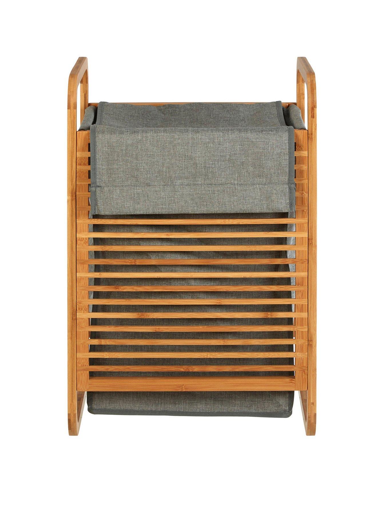 Product photograph of Premier Housewares Carrick Laundry Hamper from very.co.uk