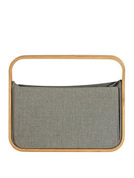Product photograph of Premier Housewares Carrick Storage Basket With Handle from very.co.uk