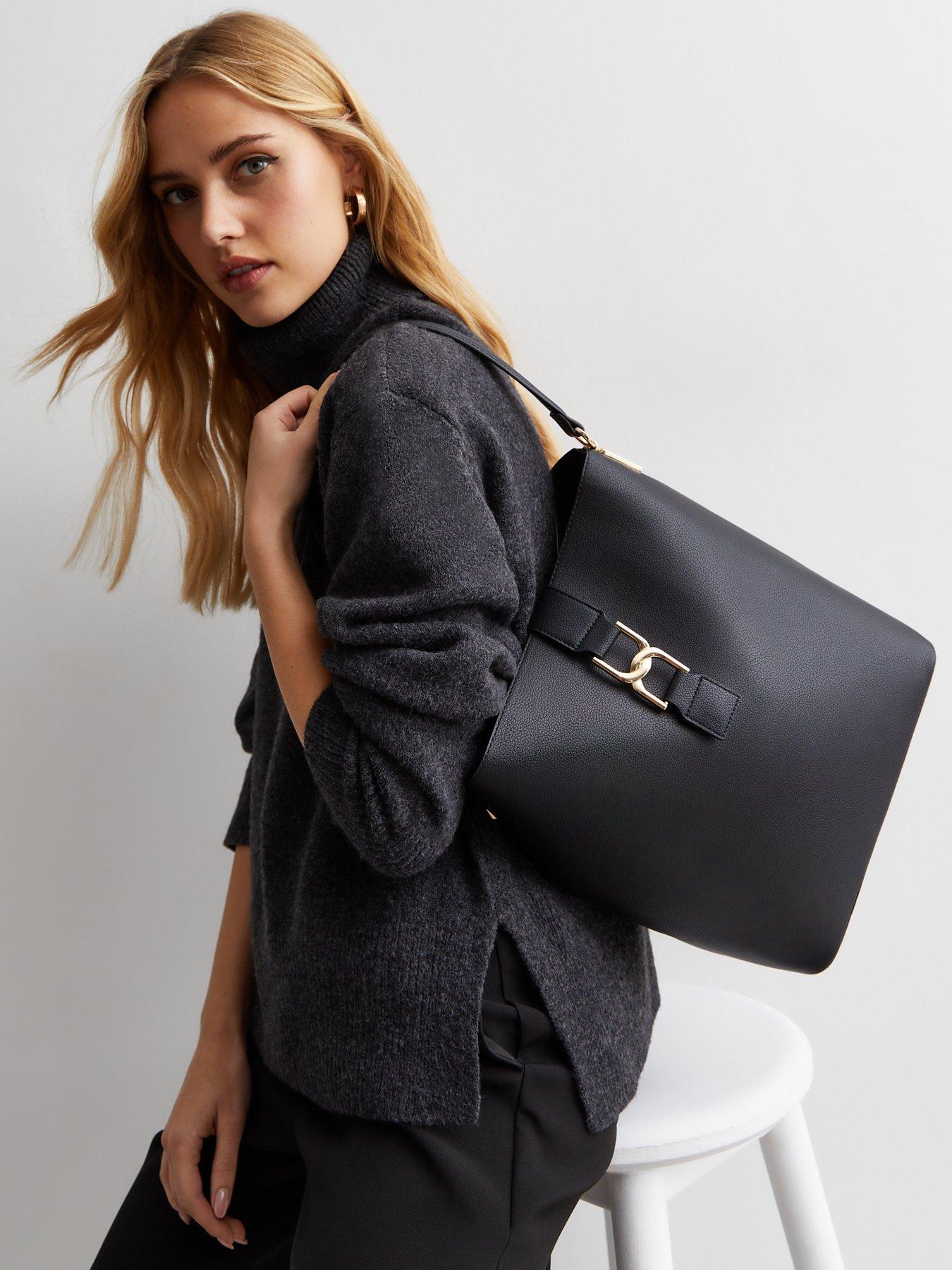 New look black bags on sale sale