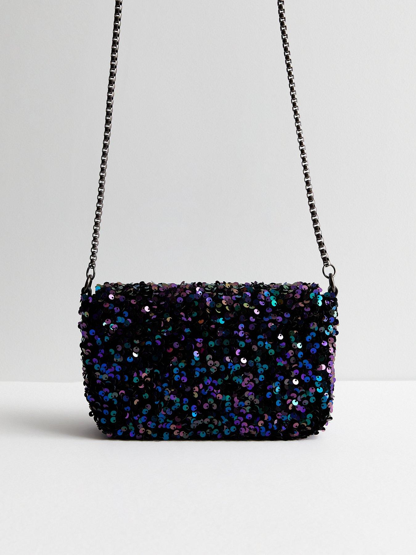 Sequin bag deals new look