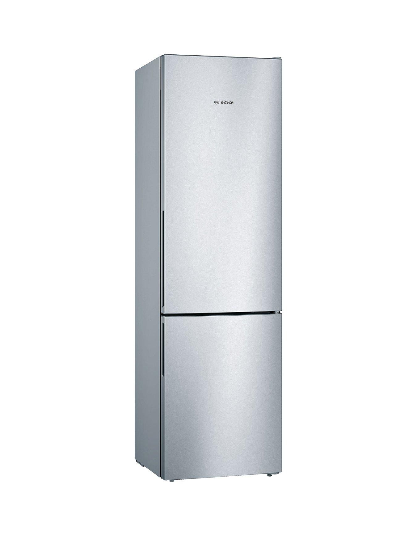 Bosch Series 4 Kgv39Vleag 60Cm Wide, Vitafresh, 70/30 Split, Low Frost Fridge Freezer - Silver